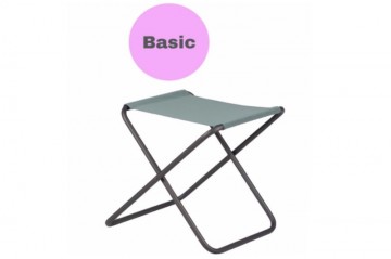 Chico 128 - The basic version has a technical outdoor fabric ( Texfil, Polyester or Acrypol) and painted steel frame.